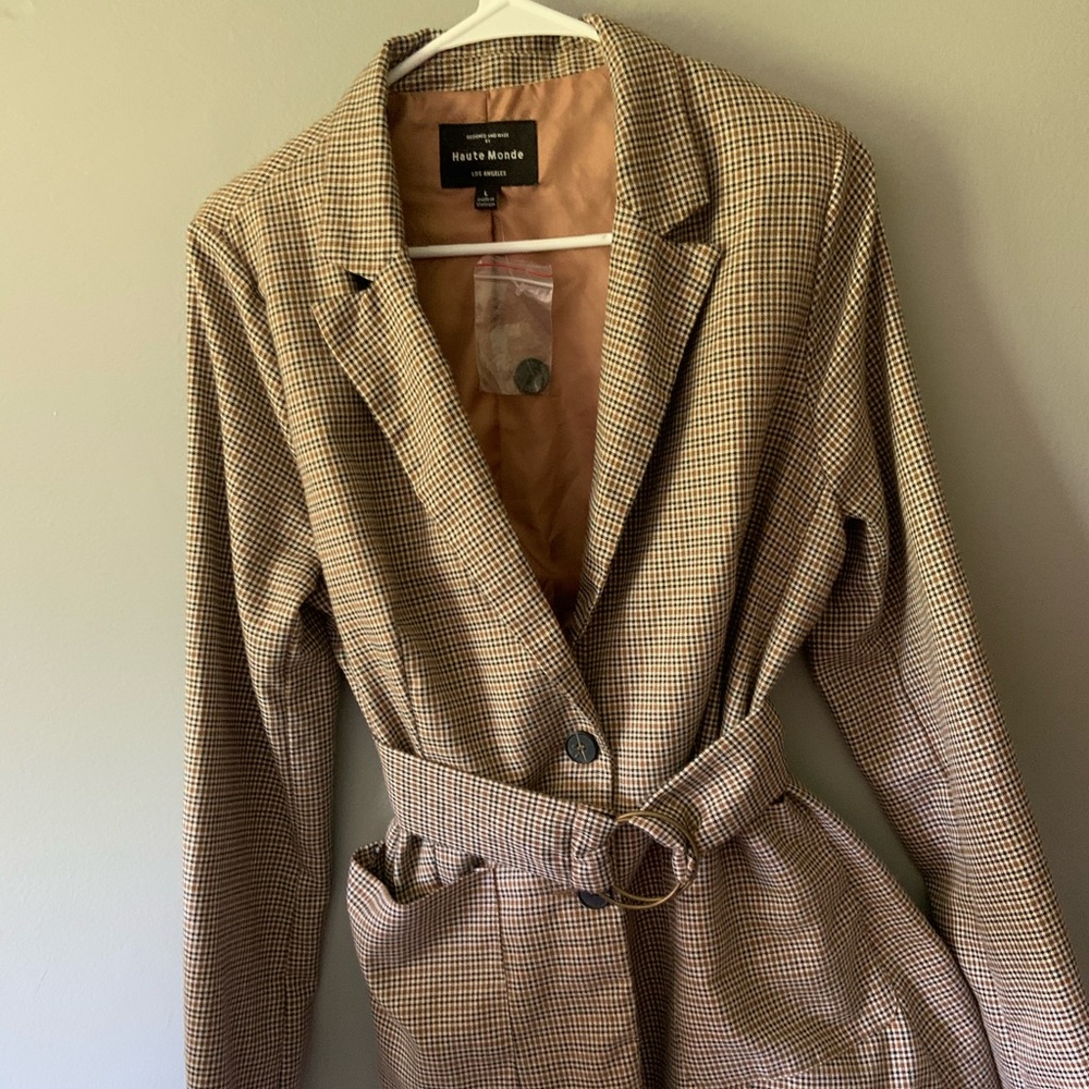 Forever 21 Blazer Jacket with Belt